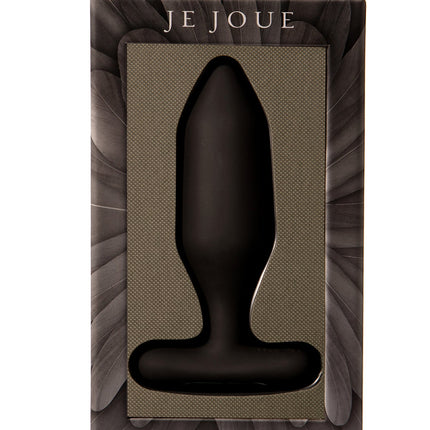 Onyx Vibrating Butt Plug Black
