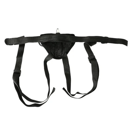 Vibrating Velvet Strap On