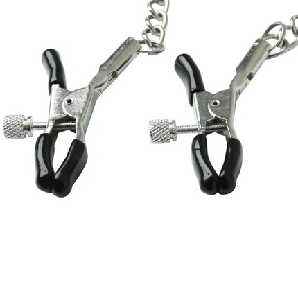 Chained Nipple Clamps