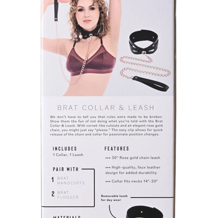 Brat Collar & Leash