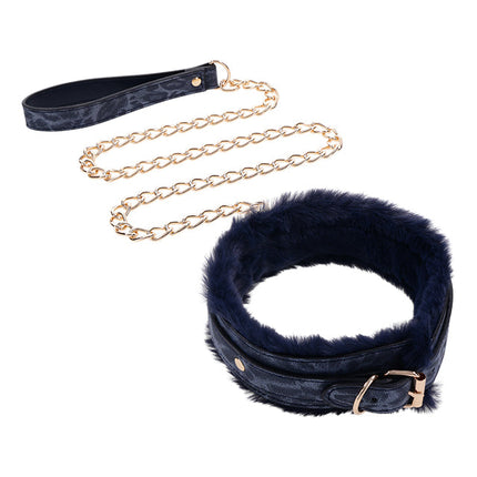 Cougar Fur Collar & Leash