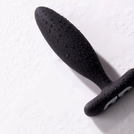 VESTA VIBRATING BUTT PLUG BLACK