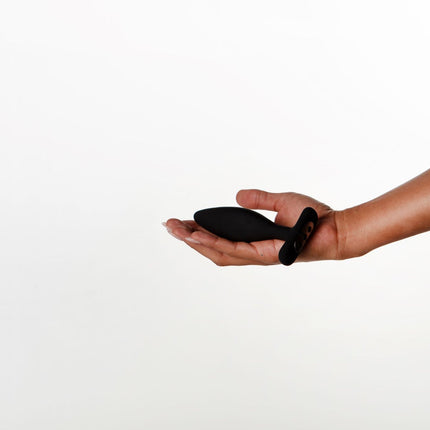 VESTA VIBRATING BUTT PLUG BLACK