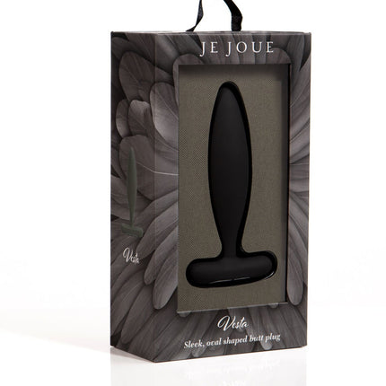 VESTA VIBRATING BUTT PLUG BLACK