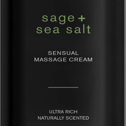 Sage + Sea Salt Massage Cream .34oz